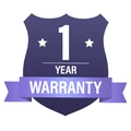 1 Year Warranty